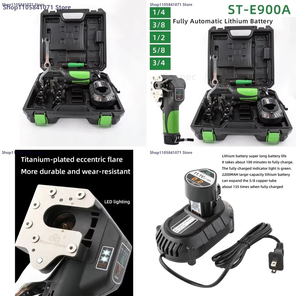 Tools Youtube - Klima Elektrikli Boru Genişletme Aleti ST-E900A,